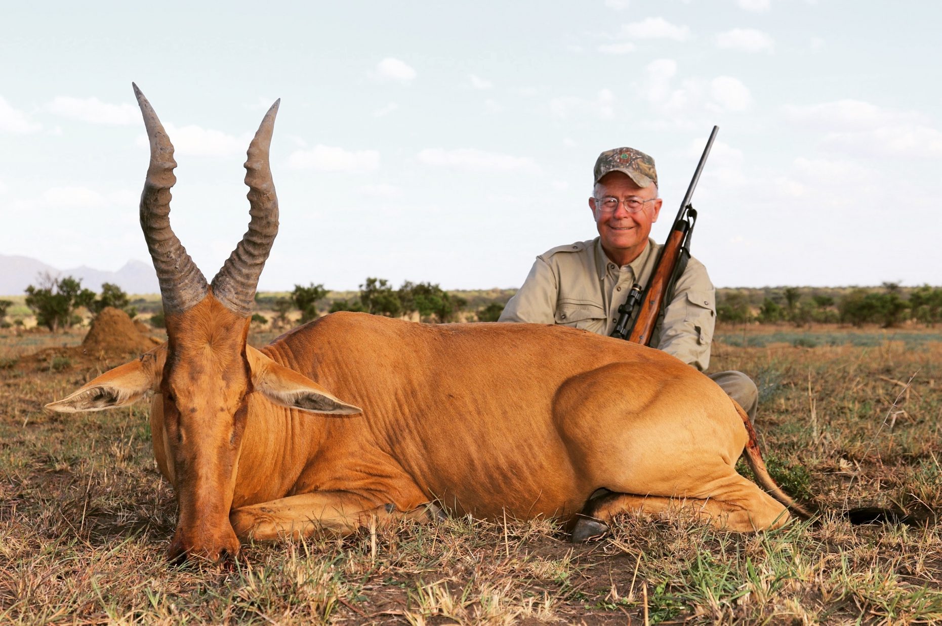 uganda wildlife safaris trophy photos 2017 (24) hartebeest